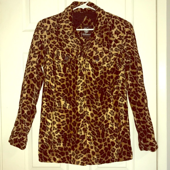 Dollhouse Jackets & Blazers - Furry Leopard Jacket